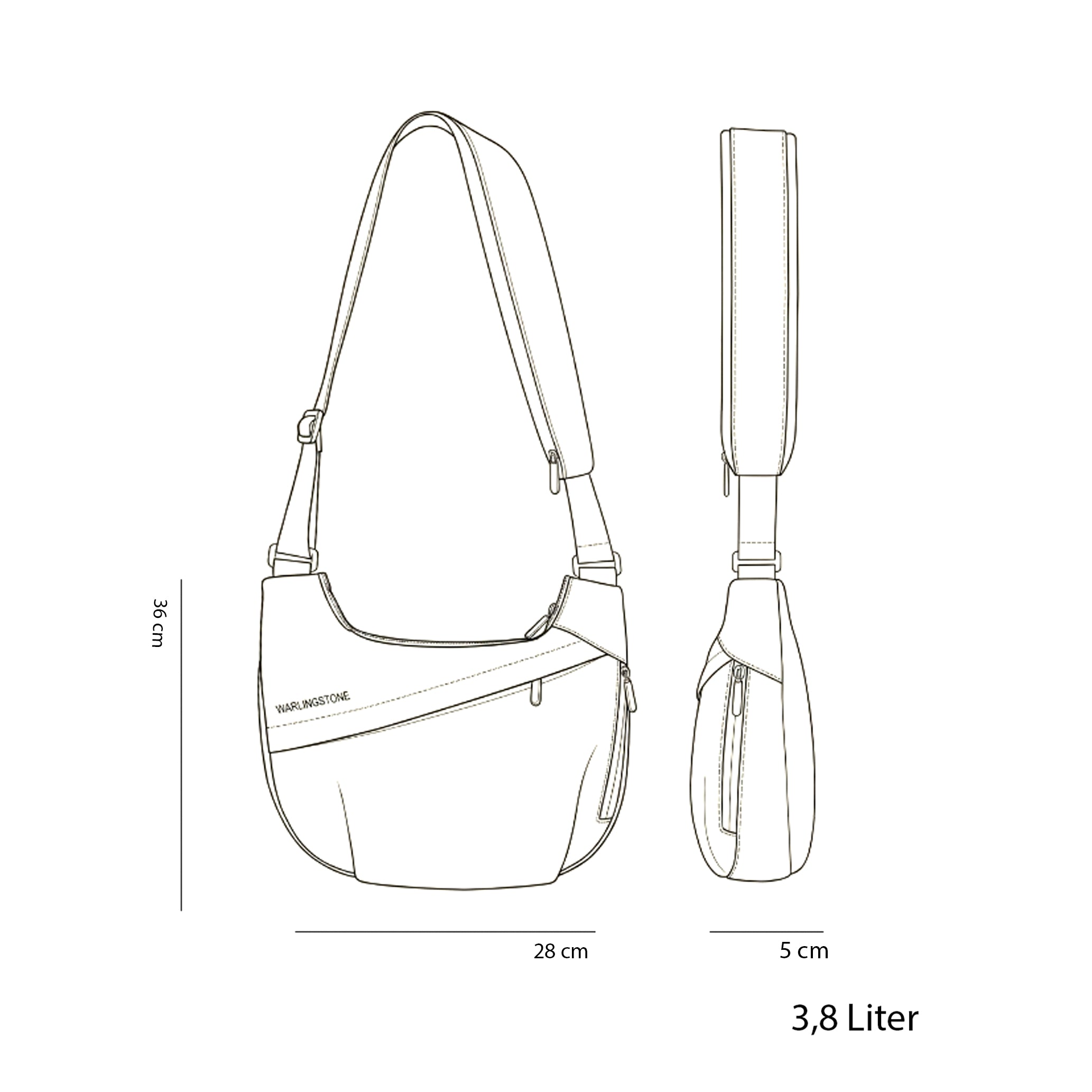 Eclipse Fahrrad- Lenkertasche